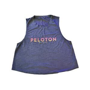 Spiritual Gangster Peloton Cropped Active Muscle Tank Size Large